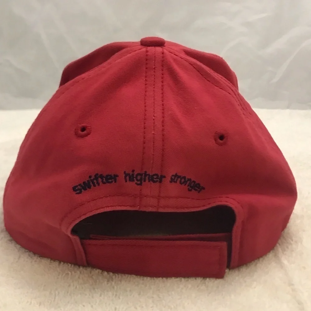 K-Products Adjustable Red USA Olympic Cap